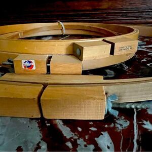 Vintage Embroidery Hoop Wood Craft Needlework Quilting - SET OF 4